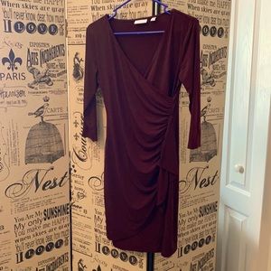 New York & Co purple dress